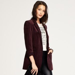 NWOT Rebecca Minkoff Merilee Velvet Blazer Jacket